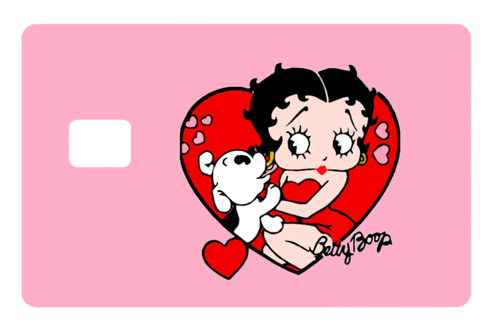Betty Boop Fan Art Credit Card Decal
