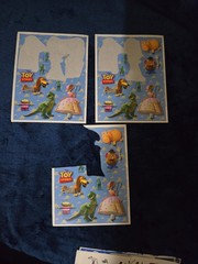 Vintage Hallmark Sticker Lot – Barney Toy Story Barbie Thomas Train Bob Builder
