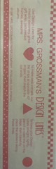 FLORAL LACE Design Line Border Sticker (9pc)Mrs.Grossman’s•Borders•Pink Ribbons