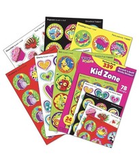 Trend Kid Zone Scratch n Sniff Stinky Stickers Variety Pack 339 Ct 24 Sheets New