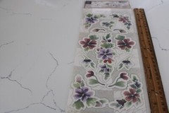 Die Cuts With A View Sharon Ann Collection Floral Sprays Green Garden Scrapbook