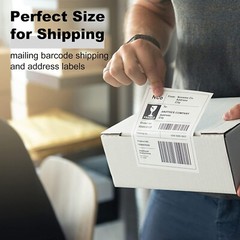 High-Quality Full Sheet Label Stickers for Laser & Inkjet Printers – 500 Count