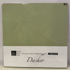 Basic Grey Dasher 12 x 12 Scrapbook Paper Cardstock Buttons Brads LOT