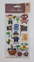 Sticko Pirates Ahoy Scrapbooking Stickers