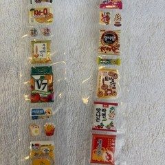 Vintage Mini Korean Asian Themed Snacks Food Stickers NIP