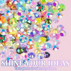 34000Pcs Resin Jelly Rhinestones for Bedazzling, Multicolor 3mm Flatback Gems…