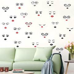 Facial Expression Stickers,Make a Face Stickers for Holiday Party Supplies DIY C