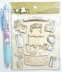 Wedding Stickers Scrapbooking Card Journal Planner Studio112