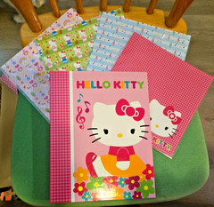 Hello Kitty Scrapbook & Assortment of HELLO KITTY ASSESSORIES FROM ORIGINAL KIT