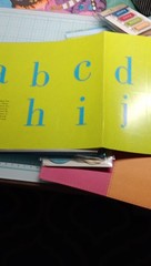 Scrapbooking Lot- 8.5 x 8.5 Scrapbook with paper and Embellishments
