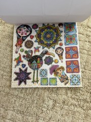 Art by Marlene 8”x8” Lot Of 4 Packs Paper Elements 750+ & Arty Paper Pad Space
