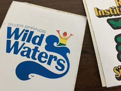 Misc Sticker Lot, Most Vtg 1980s ~ Disney, Ski, USA Olympics, Space Center