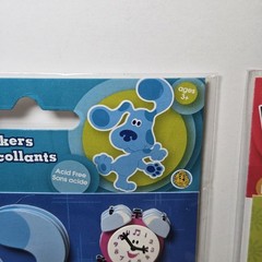 Lot Of 2 Sandylion 2004 Nickelodeon Nick Jr Viacom Blues Clues Dora Stickers