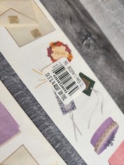 Mrs Grossmans Border Stickers Wrought Iron Fence x2 Design Lines NEW Retired #38