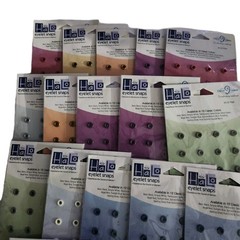 Cloud 9 Eyelet Scrapbooking Lot Of 18 Classic Colors NEW