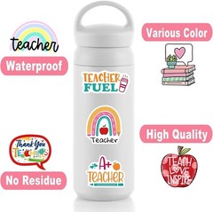 110Pcs Teacher Stickers, Appreciation Gifts in Bulk, Stickers