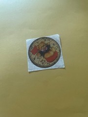 Vintage 1980s Lucy Rigg Music Note Bear Sticker