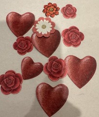 80+ Vintage Valentine Ephemera Lot Cupid Cherub Victorian Journal Mixed Media