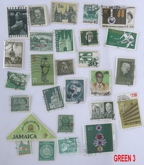 Ephemera Pack – Worldwide Asst’d Used Postage Stamps – Scrapbooking /by Colors