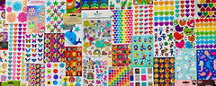 525 Stickers Comic Book Characters Action Packed Sticker Collection