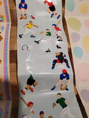 Mrs. Grossman’s Baby Toys Baseball Players Balloons Princess Sticker Roll Lot