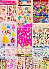 29+ Sticker Pack, Preppy DIY Cards GIRL Princess Journal Fun Kids