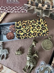 104 Pc Vintage Safari Junk Journal Kit African Wildlife Maps Tags Ephemera Set