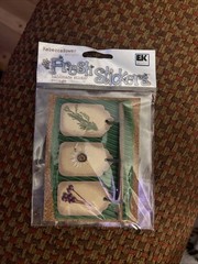 EK Success Rebecca Sower Design Handmade Fresh Collage Stickers Hanging Garden
