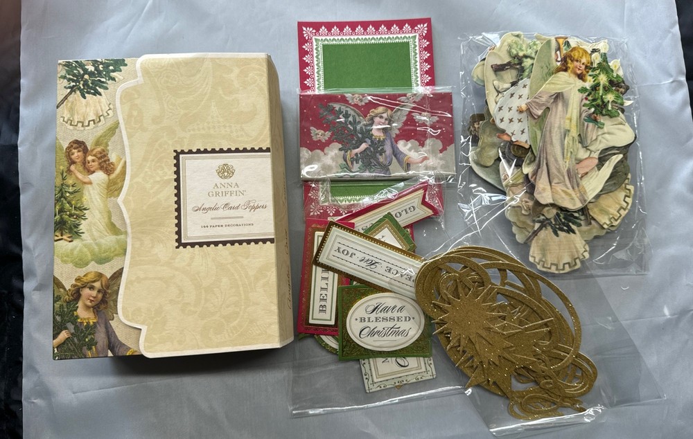 Anna Griffin ANGELIC CARD TOPPERS PAPER DECORATIONS AG424