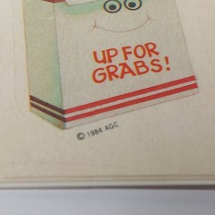VTG Forget Me Not Scratch-N-Sniff Stickers Food American Greetings Sealed 1984