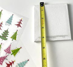 Christmas Craft And Scrapbooking Embellishments and Stickers Lot