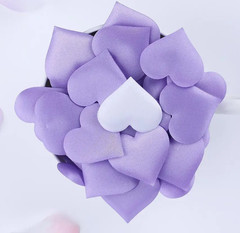 50x Sponge Foam Love Hearts Wedding Table Scatter Decor Party Scrapbooking Craft