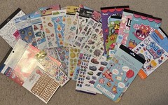 Huge Lot Of 5,000+ Stickers Mixed Lot Of Brands, Themes, Crafts, Animals, Disney