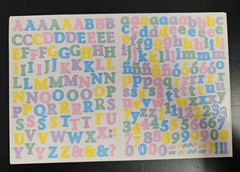 Creative Memories ABC/123 MINI LETTERS/NUMBERS NEW Lots of colors and styles