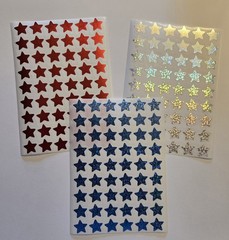 162 Small Star Stickers 4th Of July Stickers Planner Stickers Reward Stickers