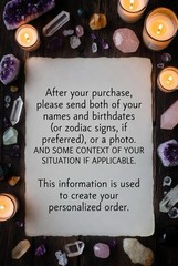 Contact Me Now Spell – With Physical Sigil Sticker