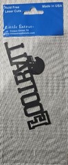 Little Extras Quality Laser Cut of Football