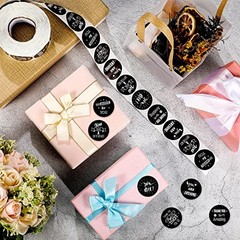1000 Pcs Kudos Appreciation Stickers Retro You are Awesome Thanks Chalkboard