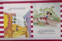 Pinocchio Circus junk journal & ephemera lot With Trinkets