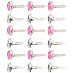 100 Pcs Round Paper Fasteners Pastel Brads Paper Crafts Brads