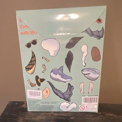 EGGY Cryptid Stickers Creation Kit 21 Sheet Multicolor Fantasy & Magic Animals