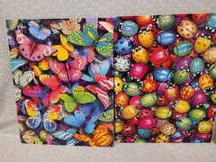 Sandylion Mrs. Grossman’s Bug Flower Sticker Sheet Folder Pencil Box Eraser Lot