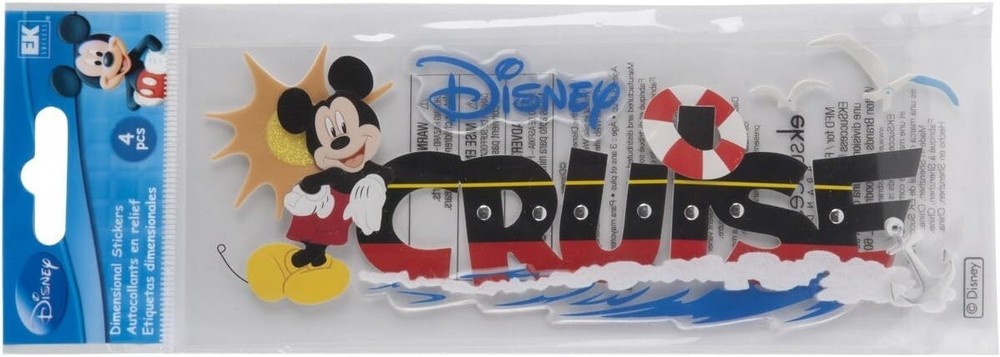 Disney Cruise, scrapbook stickers – Disney 51-60008