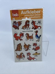 Vintage BSB Disney Cap & Capper Stickers NOS