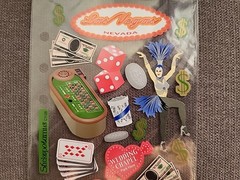 STICKO Destinations Scrapbook Stickers LAS VEGAS New 🔥