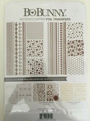 BoBunny – Foil Transfer – Accents – Copper- New