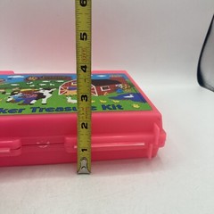 Vtg 90s Sandylion Sticker Treasure Kit Case Only Bear Farm Barn Pigs Cow Horse