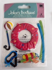 Jolee’s Dimensional Stickers – Beach Vacation Pool Tropical Theme – You Choose