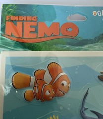 Finding Nemo Characters Disney Pixar Puffy Stickers Hallmark 1 Sheet Stickeroni