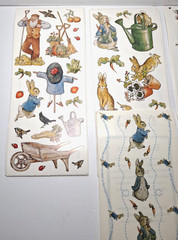 Colorbok Peter Rabbit The World Of Beatrix Potter Large Sticker Sheet Lot Of 70